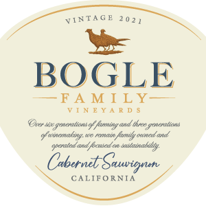 CABERNET SAUVIGNON 2022, Bogle Vineyards, California, U.S.A.