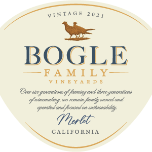 MERLOT 2022, Bogle Vineyards, California, U.S.A.