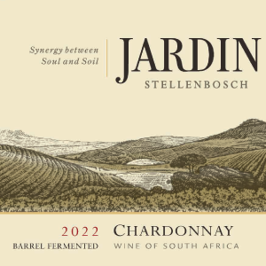 CHARDONNAY 2024, Barrel Fermented, Jardin, Jordan Estate, Stellenbosch, South Africa