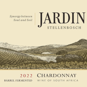 CHARDONNAY 2022, Barrel Fermented, Jardin, Jordan Esate, Stellenbosch, South Africa