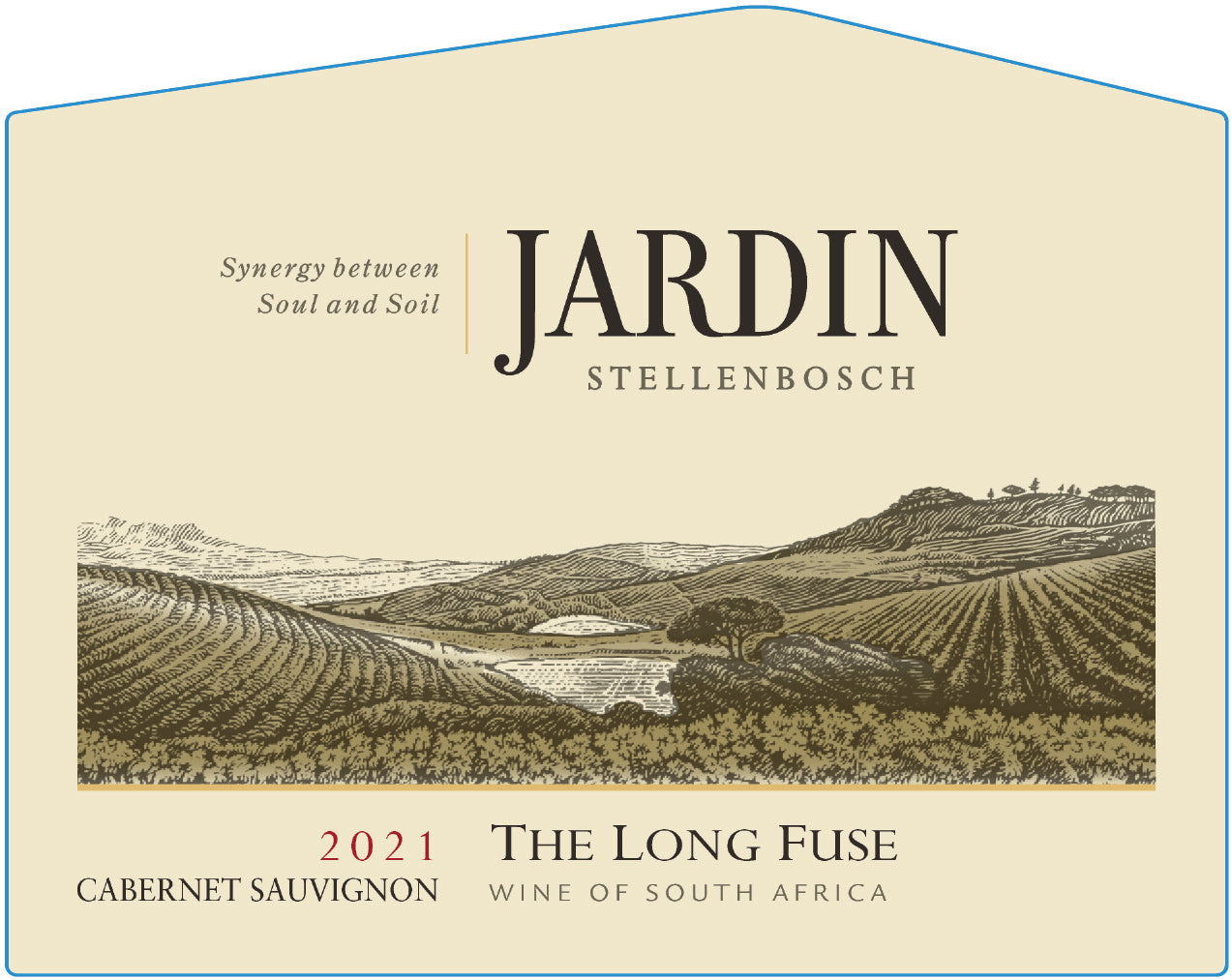 CABERNET SAUVIGNON 2022, The Long Fuse, Jardin, Stellenbosch, South Africa