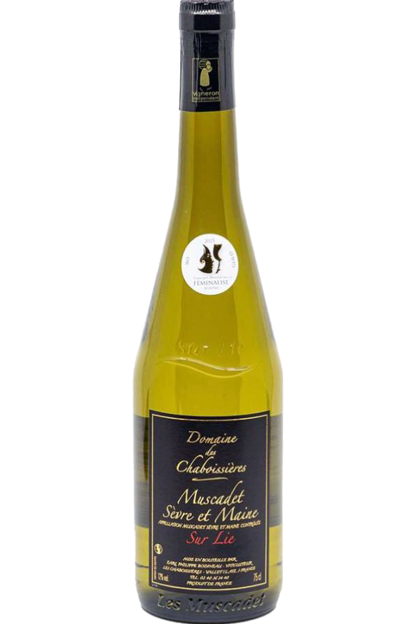 MUSCADET Sèvre et Maine 2024, Sur Lie, Domaine des Chaboissieres, Earl Bodineau, Loire Valley, France
