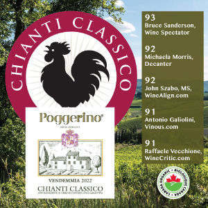 CHIANTI CLASSICO 2022, Fattoria Poggerino, Tuscany, Italy
