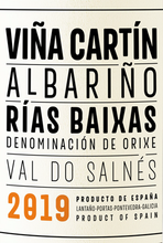 Load image into Gallery viewer, ALBARIÑO 2022, Val do Salnés, Viña Cartín, Rías Baixas D.O., Galicia, Spain

