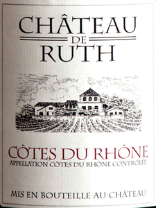 CÔTES du RHÔNE 2022, Château de Ruth, Rhône Valley, France