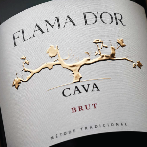 CAVA Brut, Flama d'Or, Castell d'Or, Penedès, Catalonia, Spain