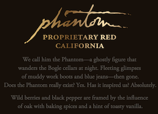 PETITE SIRAH / ZIN blend | PHANTOM Red 2020, Bogle Vineyards, California, U.S.A.