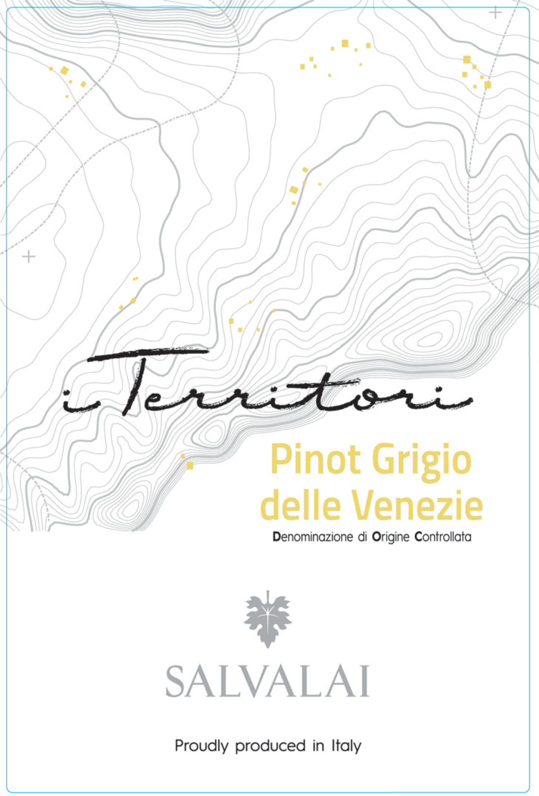PINOT GRIGIO 2023, Cantine Salvalai, delle Venize DOC, Veneto, Italy
