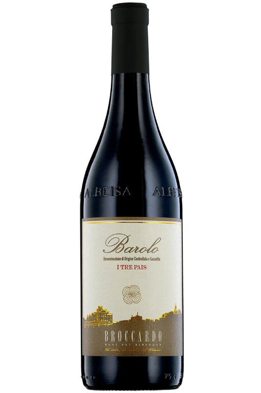 BAROLO 2021, I Tre Pais, Broccardo Agr. Fratelli, Piedmont, Italy