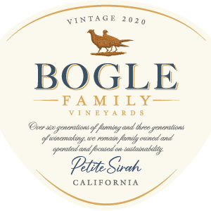 PETITE SIRAH 2021, Bogle Vineyards, California, U.S.A.
