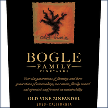 Load image into Gallery viewer, ZINFANDEL 2020, Old Vine, Bogle Vineyards, California, U.S.A.
