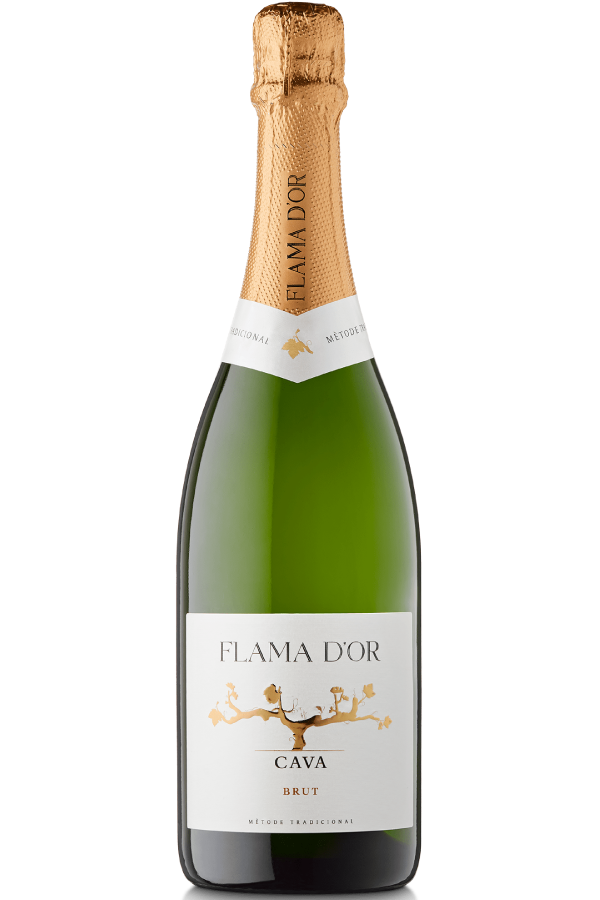 CAVA Brut, Flama d'Or, Castell d'Or, Penedès, Catalonia, Spain