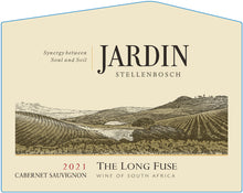 Load image into Gallery viewer, CABERNET SAUVIGNON 2021, The Long Fuse, Jardin, Stellenbosch, South Africa
