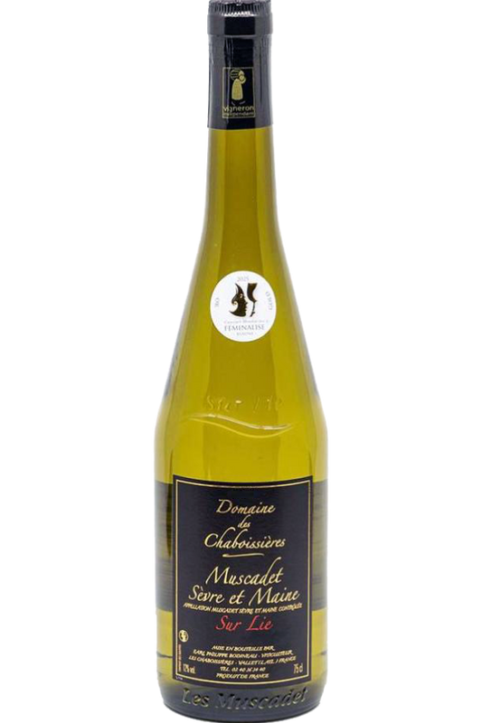 MUSCADET Sèvre et Maine 2024, Sur Lie, Domaine des Chaboissieres, Earl Bodineau, Loire Valley, France