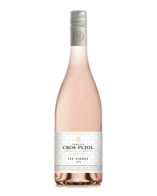 ROSÉ 2023, Cinsault & Grenache, Les Vignes, La Famille Cros-Pujol, Pays d'Oc, France