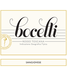 Load image into Gallery viewer, SANGIOVESE 2021, Bocelli Family Wines, Tuscany IGT, Italy

