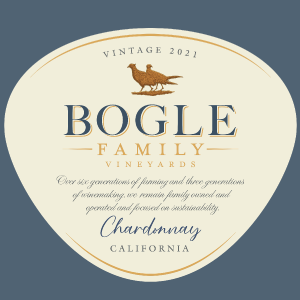 CHARDONNAY 2021, Bogle Vineyards, Clarksburg, California, U.S.A.